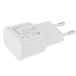 Acheter Wewoo Pour Samsung Galaxy S6 / S5 / Note II / N7100 / i9220 / i9300 / i9500 Adaptateur de charge USB P208 5V 2.1A, prise de l'UE,