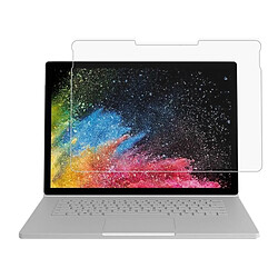 Wewoo Protection verre trempé Film de plein écran dureté surface 0,4mm 9H pour Microsoft Surface Book 2 13,5 pouces