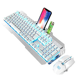 Avis Clavier sans fil rechargeable mécanique et souris jeu Set standard Combo