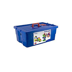 Miniland Educational - School Blocks Super Container with Characters 96-Piece