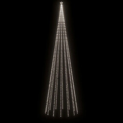 Avis vidaXL Arbre de Noël cône 1134 LED Blanc froid 230x800 cm