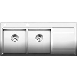 Evier à encastrer 80cm automatique inox - 521664 - BLANCO