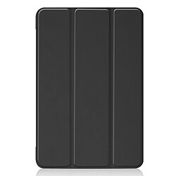 Wewoo Smart Cover Housse Étui en cuir PU Smart Flip horizontal pour texture de Custer pour iPad Mini 4 / 5, avec fonction Veille / Réveil et support à trois réglages (Noir)