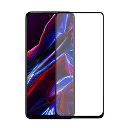 Verre Trempé À Couverture Complète De Qualité Supérieure Phonecare Compatible avec Oppo A3 4G - Transparent/Noir