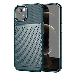 Ozzzo thunder coque flexible tough rugged cover tpu coque pour iphone 13 mini vert