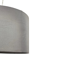 Avis Mes Suspension ronde 50x50x30 cm en tissu gris