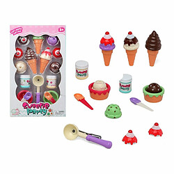 BigBuy Fun Ensemble de jouets Ice Cream Sweetie Party (40 x 24 cm)