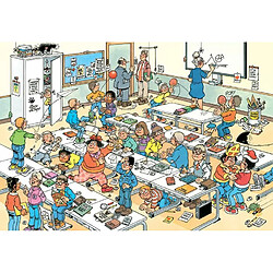 Jumbo Spiele- Jan Van Haasteren Junior-Klassenzimmer-360 Teile Jeu de Puzzle, 20062, Multicolore