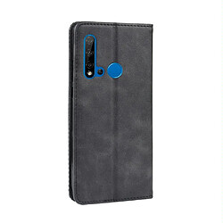 Acheter Wewoo Housse Coque Boucle magnétique rétro Crazy Horse Texture en cuir à rabat horizontal pour Huawei P20 lite 2019 / Nova 5iavec support et fentes cartes et cadre photo noir