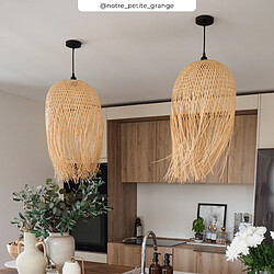 Acheter Rendez Vous Deco Suspension Dorva en bambou naturel