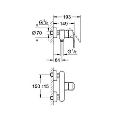 Acheter Mitigeur Inox GROHE 32229002