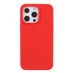 Coque en silicone, antichoc rouge pour votre Apple iPhone 13 Pro Max 6.7 pouces