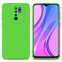 Cadorabo Coque Xiaomi RedMi 9 Etui en Vert