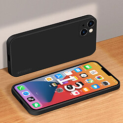 Coque en silicone, antichoc noir pour votre Apple iPhone 13 6.1 pouces