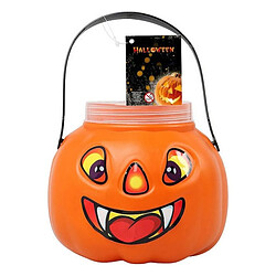 Totalcadeau Panier multi-usages en forme de citrouille pour Halloween pas cher