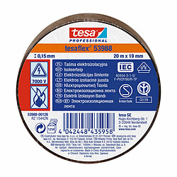 Ruban isolant TESA Tesaflex 53988 Marron (20 m x 19 mm)