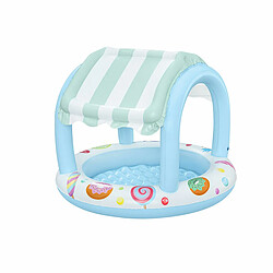 Bestway Piscine Gonflable Enfant Cerceau Glacerie 104x84 cm +2 Ans Jardin 52638