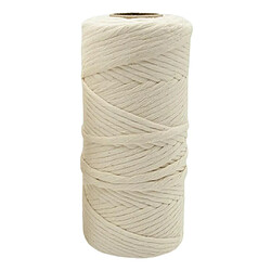 100m Cordon De Coton Macramé Pour Tenture Murale Bricolage Corde De Coton Capteur De Rêves 4mm