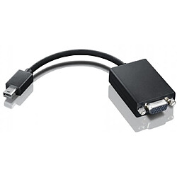 Lenovo 03X6402 adaptateur et connecteur de câbles mini-DisplayPort VGA Noir