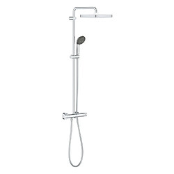 Grohe Colonne de douche avec mitigeur thermostatique Vitalio start system 250 Cube