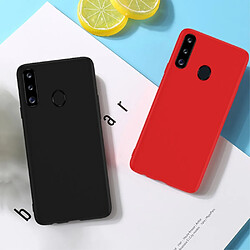 Coque en silicone anti-chute amélioré noir pour votre Samsung Galaxy A20s