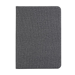 Etui en PU Texture de tissu avec support gris pour votre Apple iPad Pro 12.9 pouces (2021)