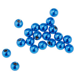 20 pièces en acier inoxydable 4mm piercing bijoux boules fit 14g barre bleue