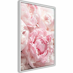 Paris Prix Affiche Murale Encadrée Abundance of Flowers 20 x 30 cm Blanc