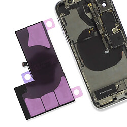 Avis Avizar Clappio Adhésif Batterie pour iPhone XS Fixation solide Transparent