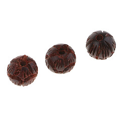 Avis Bois de Santal Sculpture Lotus Rond Bois Mara Perles Sapcer Perles Bijoux DIY 8mm