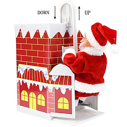 Acheter Universal Enfants Santa Claus Doll Toys Climb Chimney Music Christmas Decoration décoration