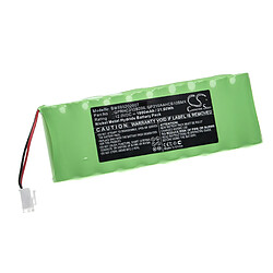 vhbw Batterie compatible avec Roto RT2, SF G2, SF G3, SF G4, WDT-S motorisation de volet, porte, portail (1800mAh, 12V, NiMH)