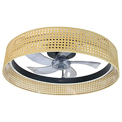 Ventilateur de Plafond avec Lumière Cecotec EnergySilence LampAero 600 Beige 20 W 45 W