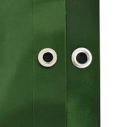 Acheter Helloshop26 Bâche de protection imperméable résistante aux intempéries polyester revêtu de pvc 650 g m² couverture étanche d'extérieur camion meuble de jardin bois 4x3 m vert 01_0000287