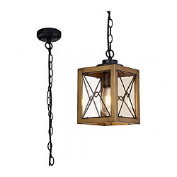 Luminaire Center Lanterne de jardin 1 ampoule Or noir