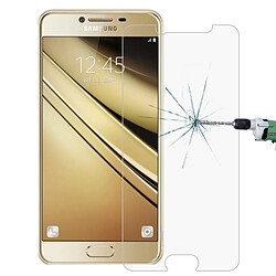 Wewoo Verre trempé pour Samsung Galaxy C7 / C700 0.26mm 9H Surface Dureté 2.5D antidéflagrant En Film D'écran