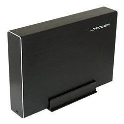 LC-POWER Boitier externe USB3.0 3.5'' SATA3.0 Alu Noir