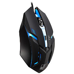 Acheter Universal K2 800/1200/1600DP souris réglables Backlit USB Photoelectric Glow Gaming Mouse Optical