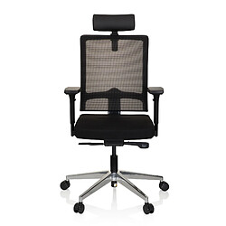 Chaise de bureau / chaise pivotante VARO maille noire hjh OFFICE