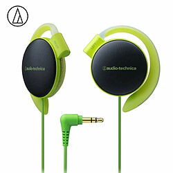 Original Audio-Technica Ath-Eq500 Filaire Écouteur Musique Casque Crochet D'Oreille Sport Casque Vert