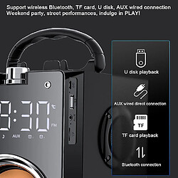 Avis Universal Super bass Bluetooth en haut