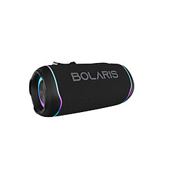 Bolaris Enceinte Sans Fil Bluetooth 5.4 Modèle Parma IPX6 16W avec Effets Lumineux LED Noir