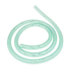 tuyau pvc carburant tressé renforcé essence diesel pompe à essence pipe 1 "vert, entrée