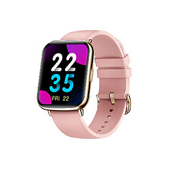 X27 Bracelet intelligent de 1,69 pouce Grand écran Grand écran Dynamique Dynamique de la fréquence cardiaque Sports Sports Smart Watch-rose