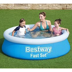 Bestway Piscine gonflable Fast Set Rond 183x51 cm Bleu