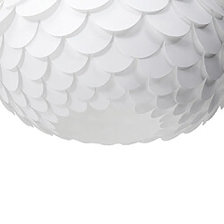 Beliani Lampe suspension blanc ERGES pas cher