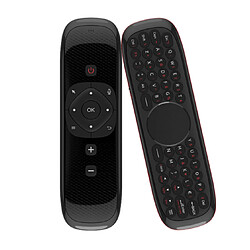 Universal Air Mouse Clavier sans fil W2 2.4G avec pavé tactile Souris Télécommande infrarouge Boîtier TV PC Projecteur