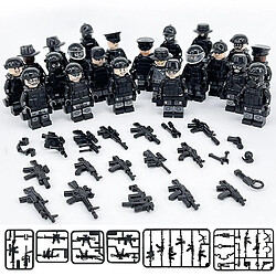 Avis Universal Bloc Bâtiment Militaire Série Noir Spécial Police et 4x4 Ensemble Petit Granulé Assemblé Petit Granulé