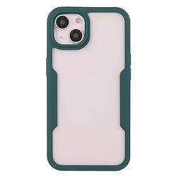 Coque en TPU + acrylique vert nuit pour votre iPhone 13 6.1 pouces