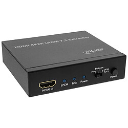 Extracteur InLine® HDMI vers RCA Audio Toslink Audio et HDMI